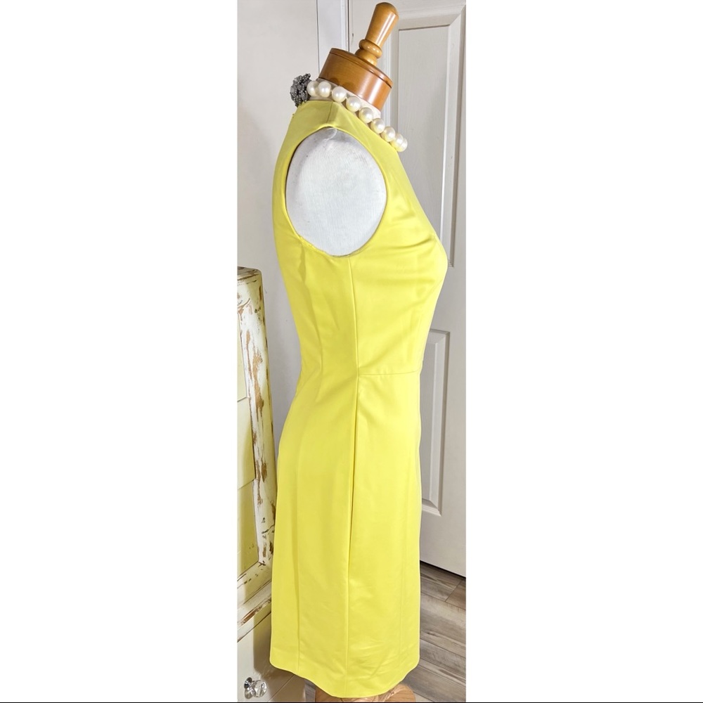 Gianni Versace Vintage Yellow Cocktail Dress - Picture 3 of 11